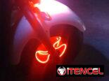 Moto electrica blanca personalizada 50 km
