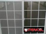 Ventanas de pvc con maya anticeptica milímetrica importada