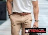 Pantalon  beige de vestir , pantalón gris , pantalón negro. Pantalon Basico
