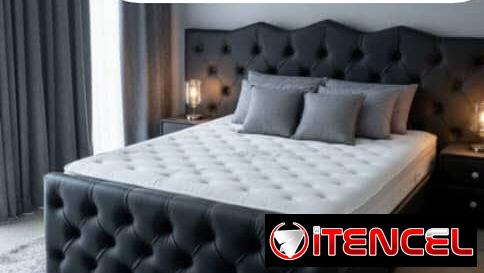 Cama De Lujo con Mesitas de Noche