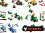 🚀 Set de 10 Juegos de Montaje Temáticos – Vehículos Transformables
