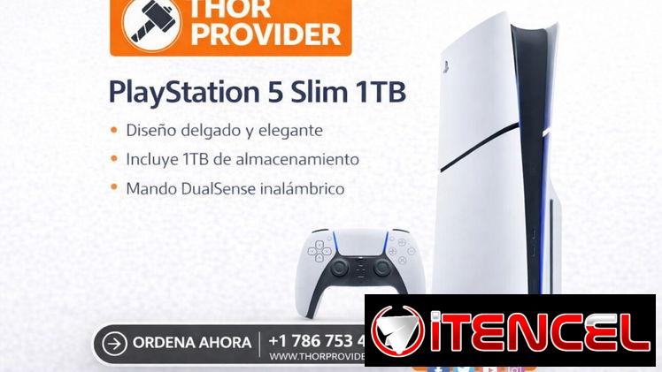 🎮 Consola PlayStation 5 Slim | 1TB | ¡La nueva generación en tus manos! 699 USD