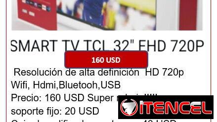 smart tv tcl calidad americana de 32 40 43  55 pulgadas
