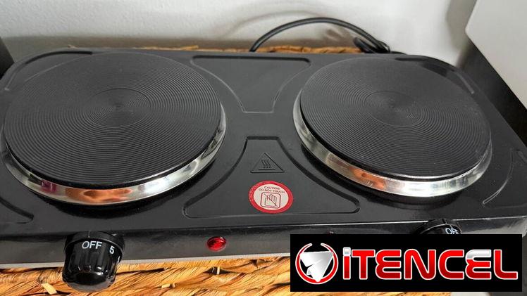 Cocina eléctrica portátil de doble quemador. Envío incluido