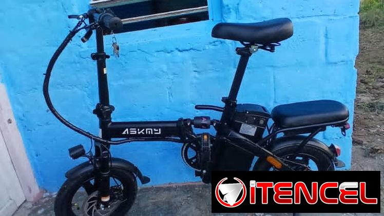BICICLETA ELÉCTRICA PLEGABLE ASKMY E14🛵`