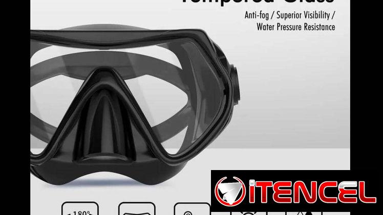 Caretas de buceo con snorkel