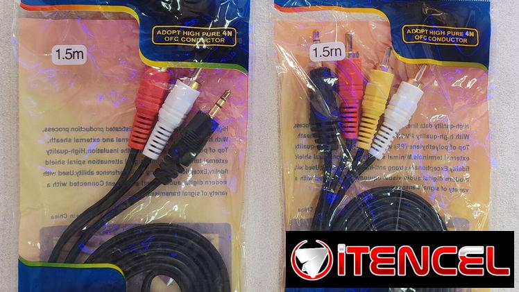Venta de Cables RCA-Auxiliar.