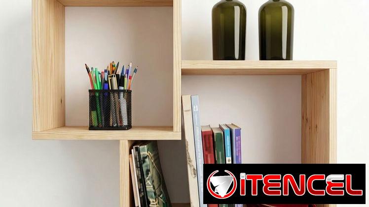Estante de Pared Moderno Compacto