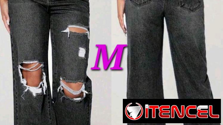 Pantalones Mezclilla de Shein