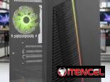 chasis de cristal templado y fanes RGB