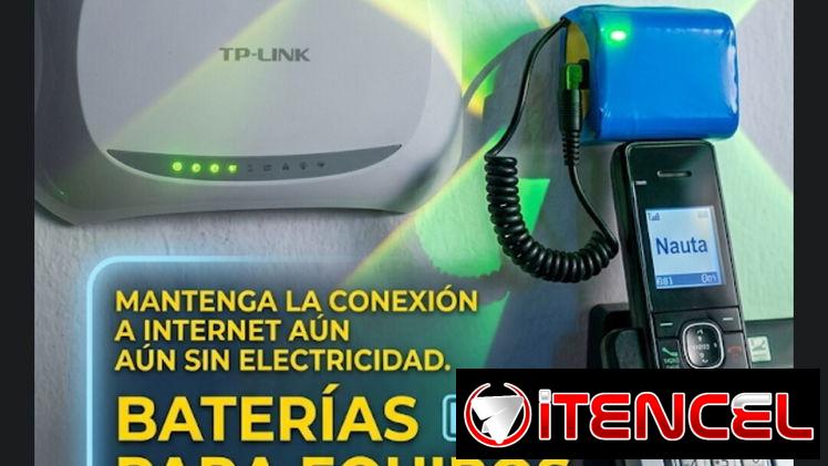 BATERÍAS PARA SU EQUIPO NAUTA HOGAR… CONECTADO SIN ELECTRICIDAD 😳
