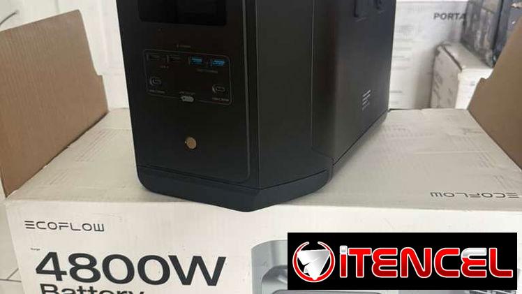 PLANTA ELECTRICA ECOFLOW DELTA 2 MAX DE 2400 W HASTA 4800 W. TENEMOS PANEL SOLAR 400 W Y 600 W.NUEVA