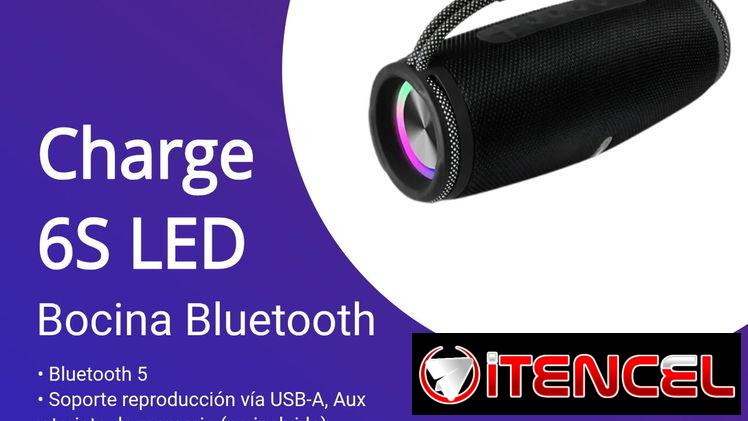 Bocina Bluetooth Charge 6S LED