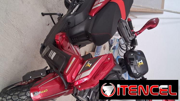 Se vende moto eléctrica TOPMAK Tank 72v 45ah