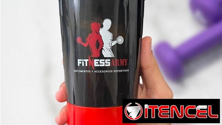 15USD SMART SHAKER POMOS REMIVEDORES DE PROTEÍNAS FITNESS-ARMY 56799461 Y 51699376
