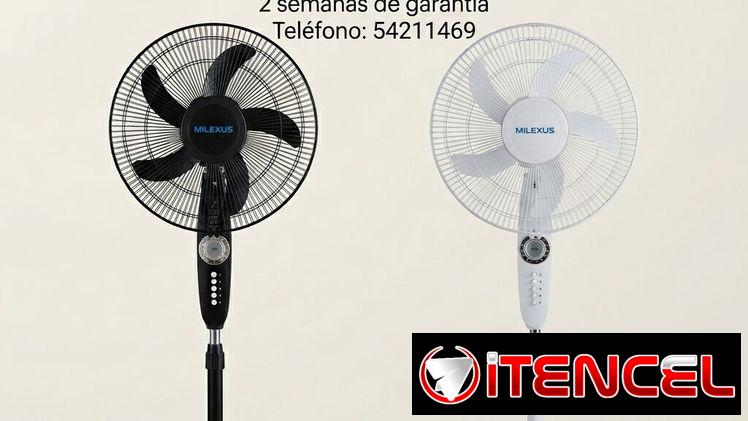 VENTILADOR RECARGABLE MILEXUS 16″