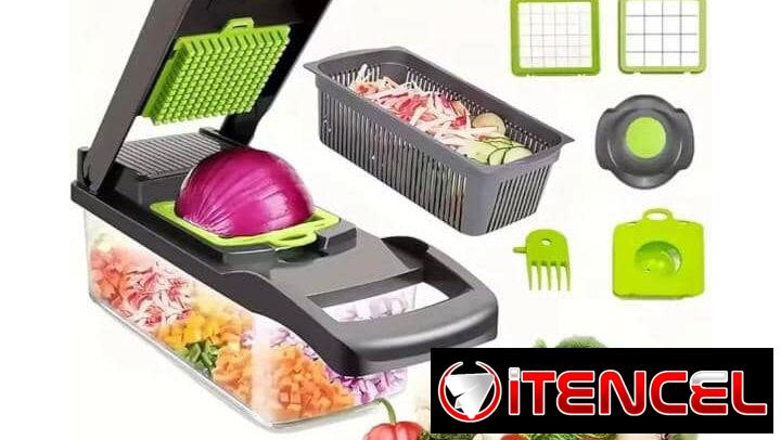 CORTADOR DE VERDURAS MULTIFUNCIONAL 16 PIEZAS (clc)