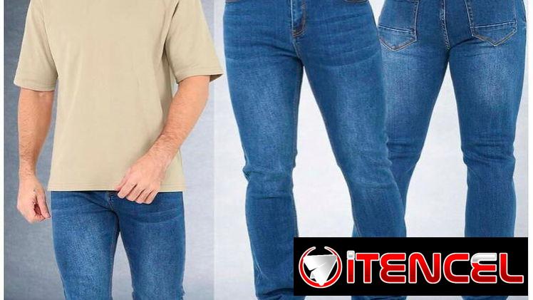 Pantalón de mezclilla de hombre.