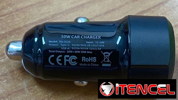🚗 SOLO POR 5 USD 🚗 CARGADOR PARA COCHE 50W USB AL+ USB TIPO C. MENSAJERÍA CON FACTURA Y GARANTÍA. TLF 54833699