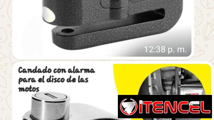 Candado con alarma para disco de freno