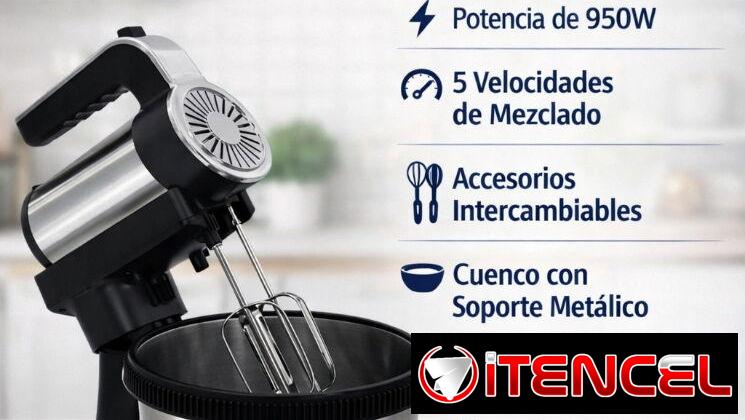 Mezcladora amasadora de 950W
