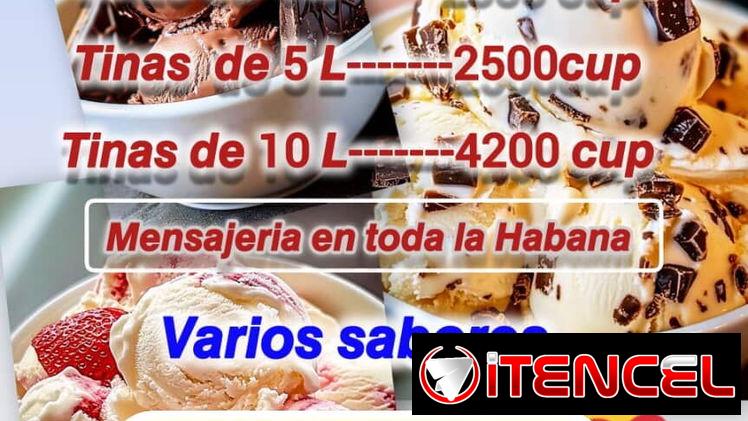 Se venden helados copelia en toda la Habana radicamos en Playa tenemos mensajería por costo adicional