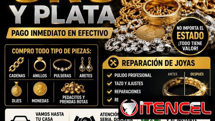 🔧 REPARO PRENDAS Y COMPRO ORO Y PLATA 🔧