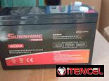 Baterías sunshine 12v 9ah fabricación septiembre 2025 NEW con garantia