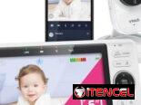 El monitor de vídeo HD Wi-Fi de VTech te permite estar cerca de tu bebé cuando estás de viaje o fuera de casa.