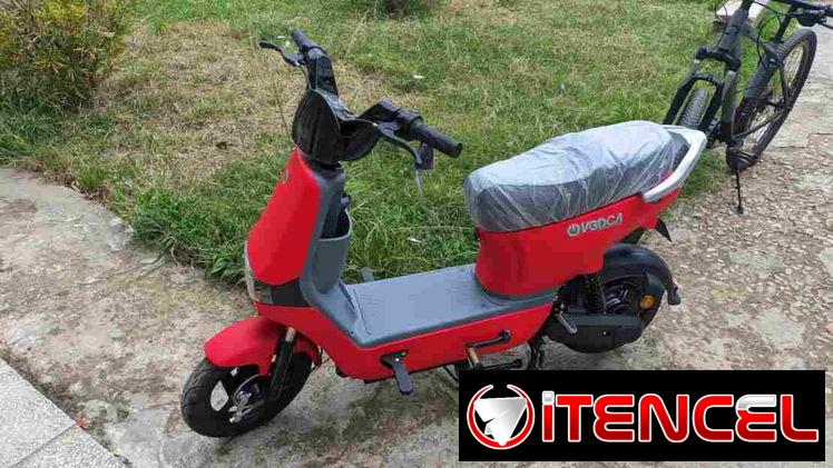 Bicimoto eléctrica VEDCA 4209 A1 el mejor modelo de su clase autonomía de 60 a 80 km colores rojo, negra y azul 1200usd