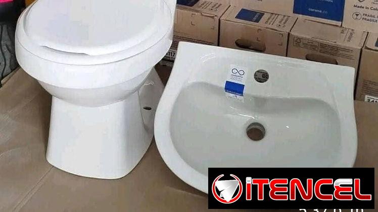 Tasa tangue y juegos de baños
