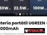 Batería portátil UGREEN – 20000mAh. Modelo: UGREEN 100W