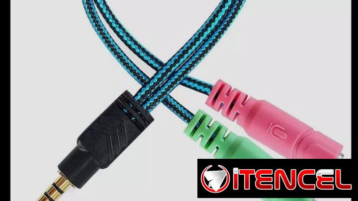 Cable divisor de audio para cascos nuevo