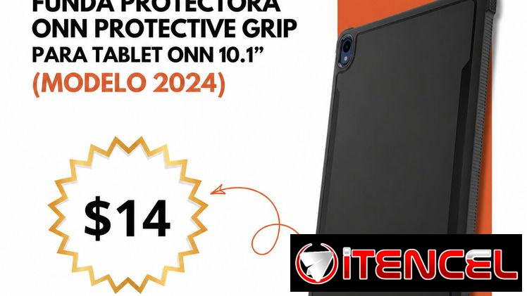 Funda protectora onn Protective Grip para tablet onn 10.1″ (Modelo 2024) | videojuegoshabana.com