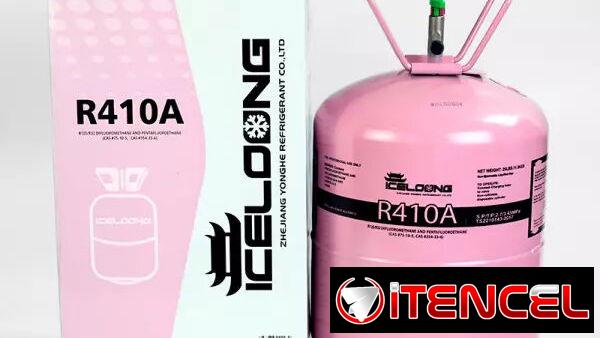 Gas refrigerante nuevos en su caja.