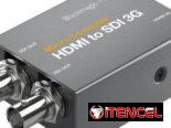 Convertidor Blackmagic HDMI a SDI 3G | CONVCMIC/HS03G/WPSU | 1080p60, Tally, Cable Largo