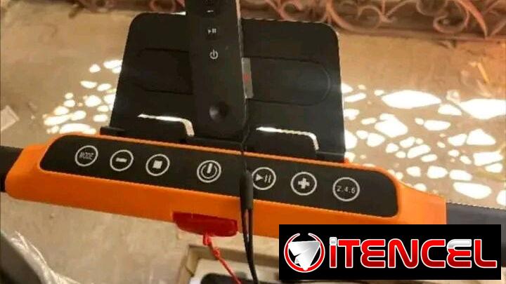 Caminadora electrica de 120 kg con mando a distancia