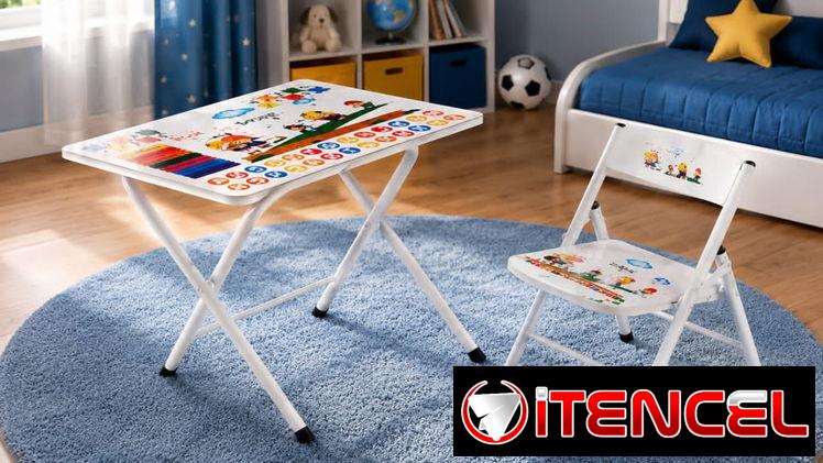 📢 Set de juegos de mesita con sillita incluida, para niñ@s. Importados