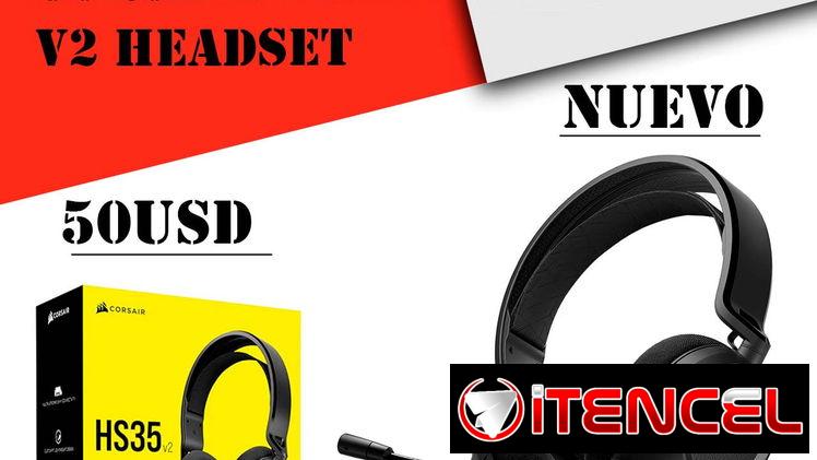 Audifonos Corsair HS35 v2 Headset “Nuevo Sellado”