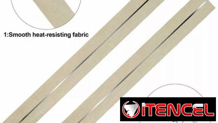 Resistencia y teflón para selladora de 20cm