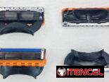 Estuche de 4 Repuestos, recambio o cuchillas sustituta de maquinas de Afeitar Guillette fushion 5.