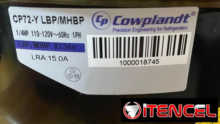 Máquina de refrigeración de 1/4 HP, 110 – 120V ~ 60 Hz, Cowplandt, nueva, $130 USD‼️