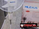 Ventilador recargable de pedestal Milexus