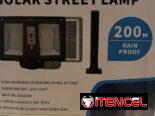 Lámpara solar de 200w para exteriores