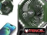 Ventilador portátil con batería recargable de 20000 mAh