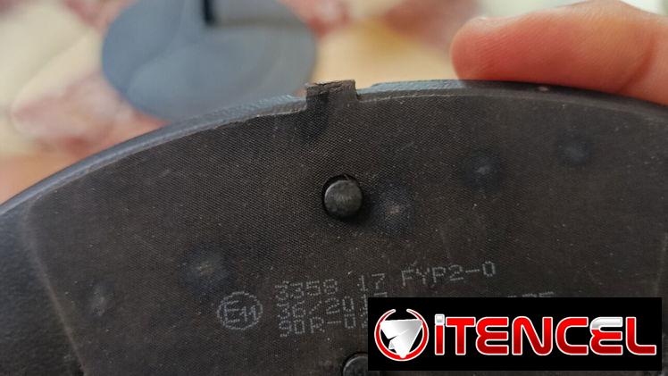 Juegos de pastillas de Toyota 0km nuevas