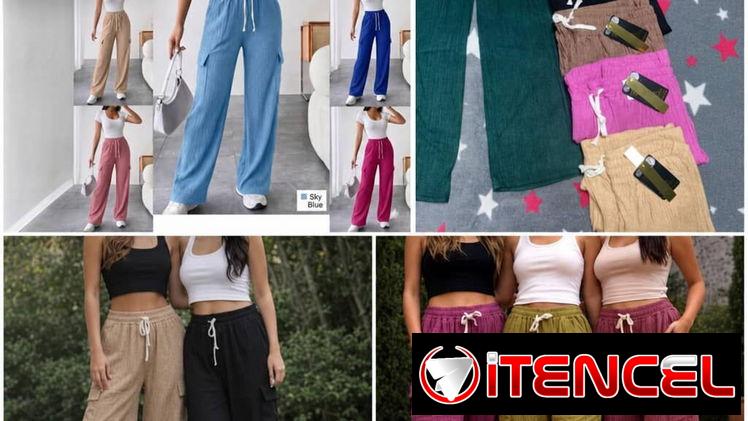PANTALONETAS DE MODA! ✨ Amplia variedad de colores: beige, azul cielo, verde, rosado, negro y más