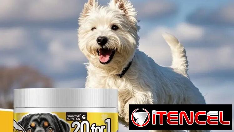 Multivitaminas 20 en 1 para perros.