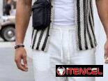Camisas Crochet de listas.Ropa de Hombre 52465450