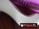 Zapatos blancos de mujer.Tacones